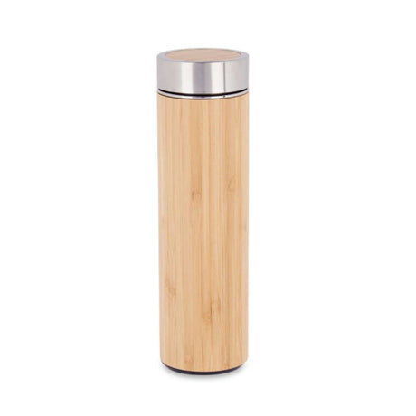 Bamboo Steel Thermos 500ml Filter