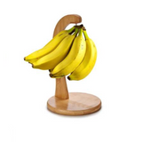 Bamboo Fruit Hanger With Metal Hook