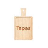 Bamboo and Slate Square Table Dec Tapas 11 x 19cm