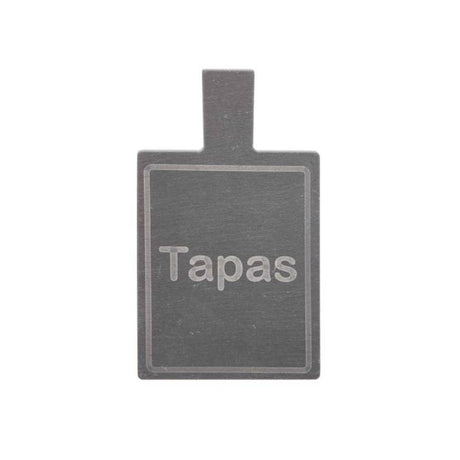 Bamboo and Slate Square Table Dec Tapas 11 x 19cm