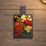 Bamboo and Slate Tapas Serving Platter 11 x 19cm