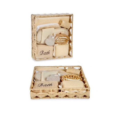 Bath Sets With Rattan Basket