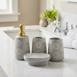 Bathroom Set Grey (Set of 4)
