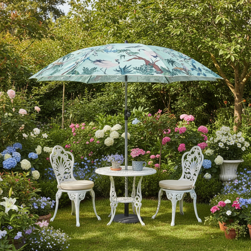 Beach & Garden Umbrella Peacock