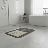 Bath Mat Grey 40x60cm