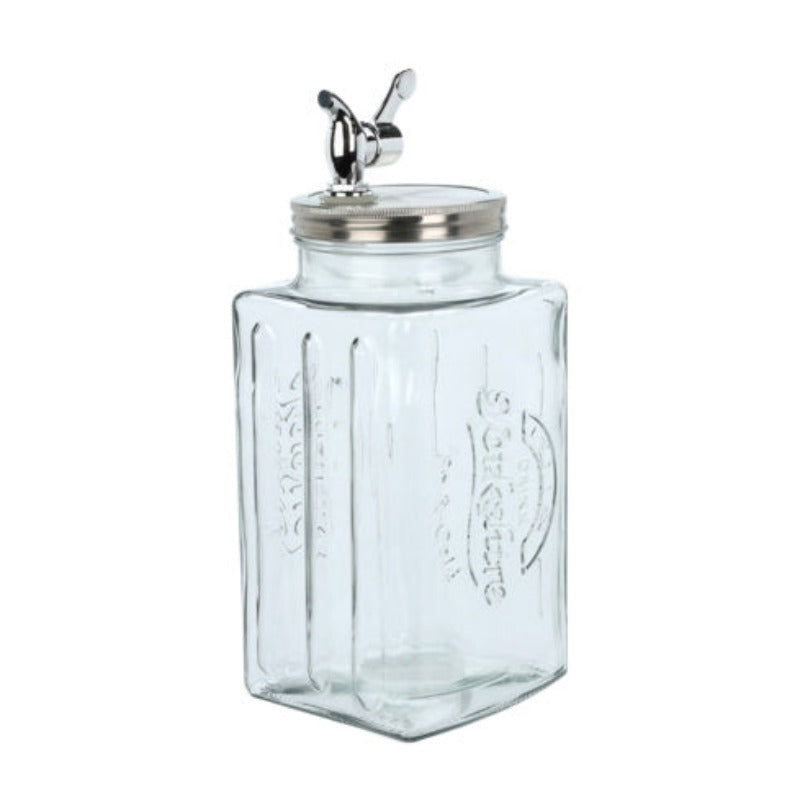 Glass Beverage Dispenser 3L