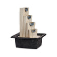 Big Fountain With Rectangular Plastic Tray 4 Level