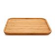 Big Squared Bamboo Plate Appetizer
