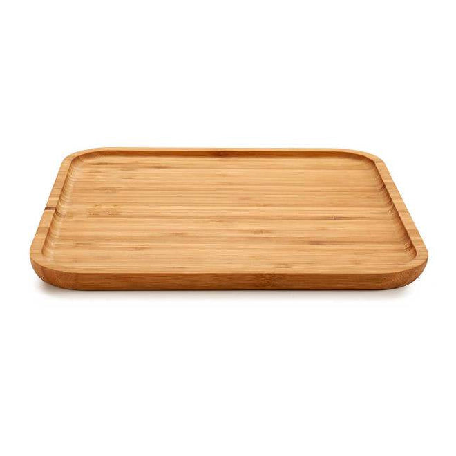 Big Squared Bamboo Plate Appetizer
