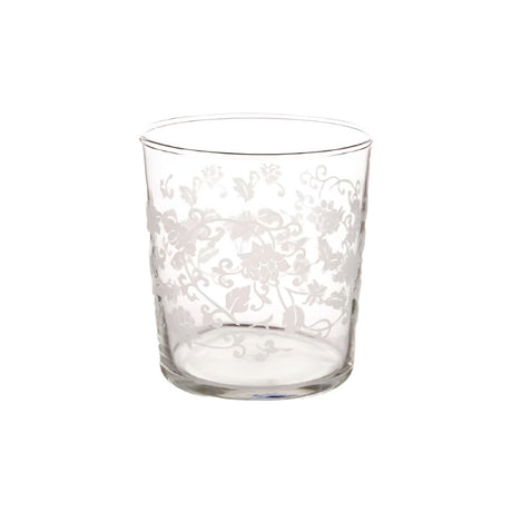 Bistro Glass Leaves Decoration 380ml