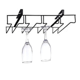 Black Metal Cups Holder