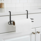 Black Metal Kitchen Paper Roll Holder