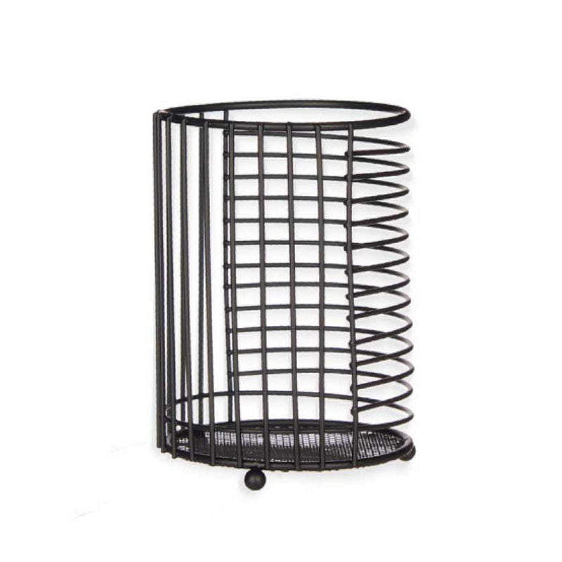 Black Metal Utensil Holder