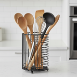 Black Metal Utensil Holder