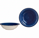 Blue Soup Serving Bowl With Edge 21cm