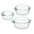 Borcam Serving Dish With Lid (Set of 3)