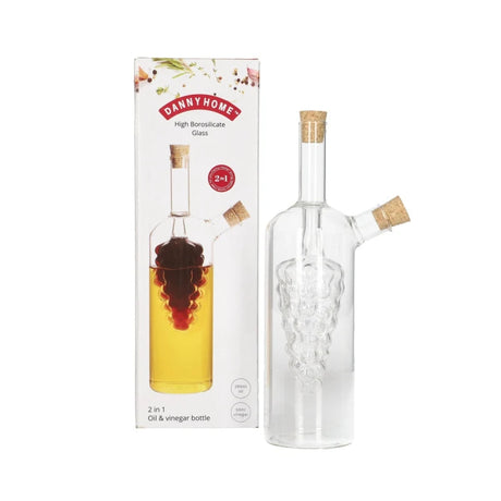 Borosilicate 2 in 1 Oil & Vinegar Bottle 315ml