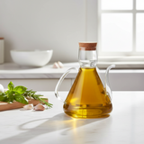 Borosilicate Oil Bottle With Cork Lid 750ml