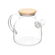 Borosilicate Teapot Bamboo Lid 1.2L