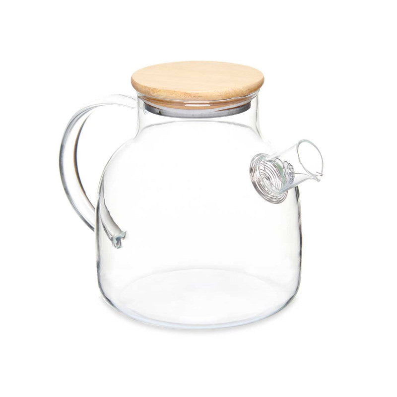 Borosilicate Teapot Bamboo Lid 1.2L