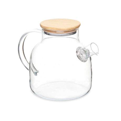 Borosilicate Teapot Bamboo Lid 1.2L