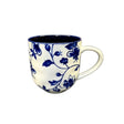 Breakfast Serving Coffee Cup 400ml Blue