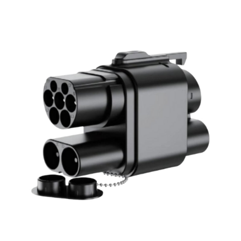 CCS2 - CCS1 DC + AC ADAPTER (Europe Standard To American Standard)