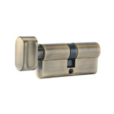 Euro Profile 3 Pin Key & Double Cylinder Polish Brass