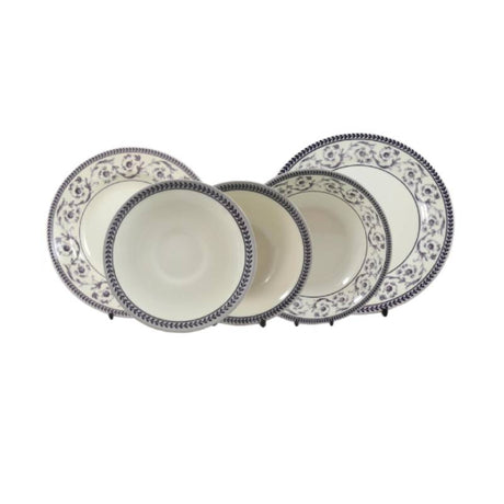 Callista Purple Dinner Set 85pcs