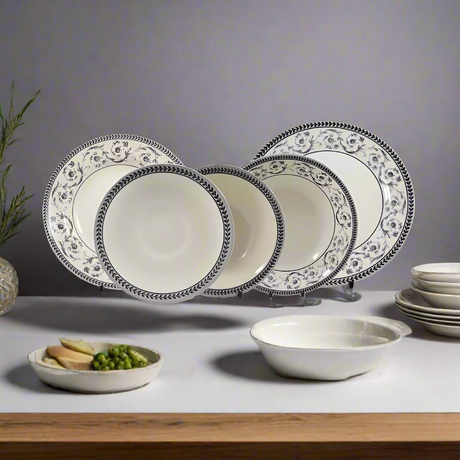 Callista Purple Dinner Set 85pcs