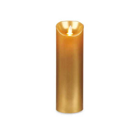 Candle Flame Gold Led 24cm