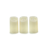 Candles Led Llama Oscillating Cream Set 3pcs