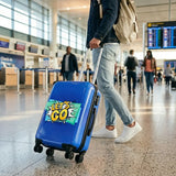 Carry On Luggage With Wheels Blue