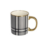 Ceramic Breakfast Coffee Mug Grey 350ml