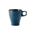 Ceramic Breakfast Coffee Mug Navy Blue 250ml