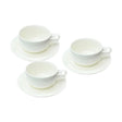 Ceramic Coffee Cup With Saucer (Set of 12) 220ml