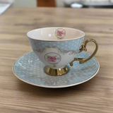 Ceramic Coffee Cup With Saucer