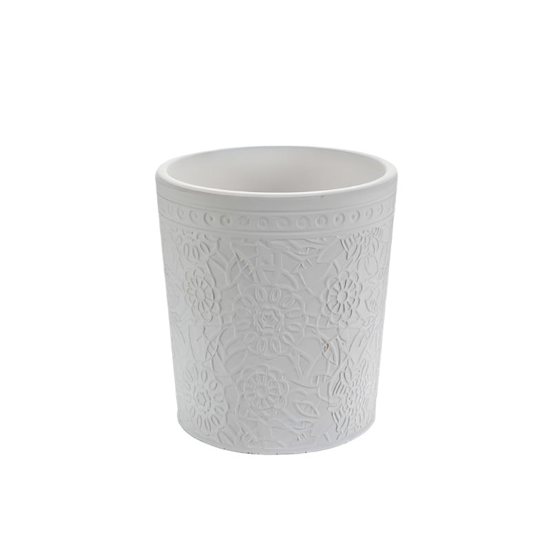 Ceramic Gray Flower Pot Mix 3 Designs