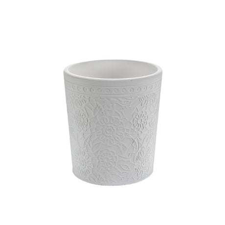 Ceramic Gray Flower Pot Mix 3 Designs