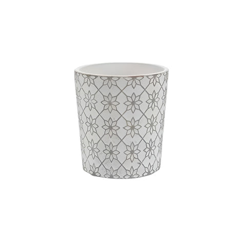 Ceramic Gray Flower Pot Mix 4 Designs