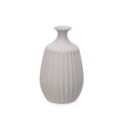 Ceramic Vase Narrow Neck 31cm Grey