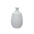 Ceramic Vase Narrow Neck 31cm White
