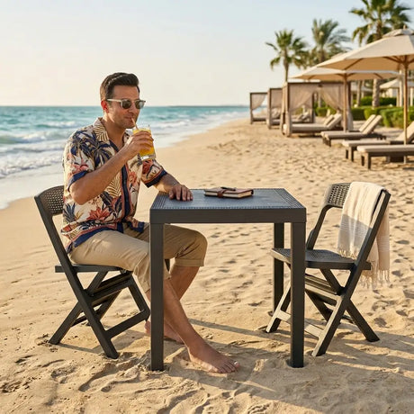 Chair & Table Garden Set Poker