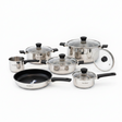 Stainless Steel 10 Pcs Cookware Set