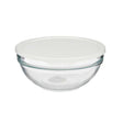Chefs Round Lunch Box With White Lid 1700ml