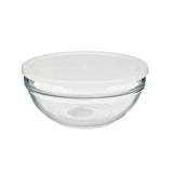 Chefs Round Lunch Box With White Lid 1700ml