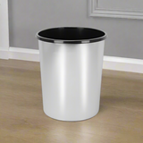 Chrome Waste Paper Bin