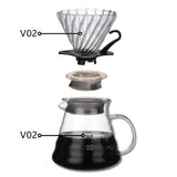 V60 Coffee Dripper Set With Range Server