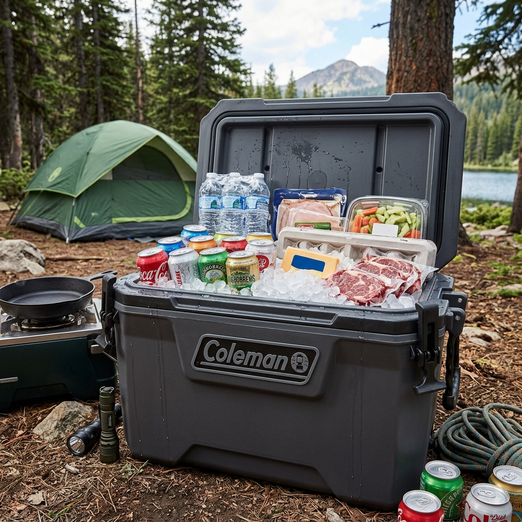 Coleman Convoy Cooler Ice Box 55QT