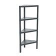Corner Rack Lombok 4 Levels Grey